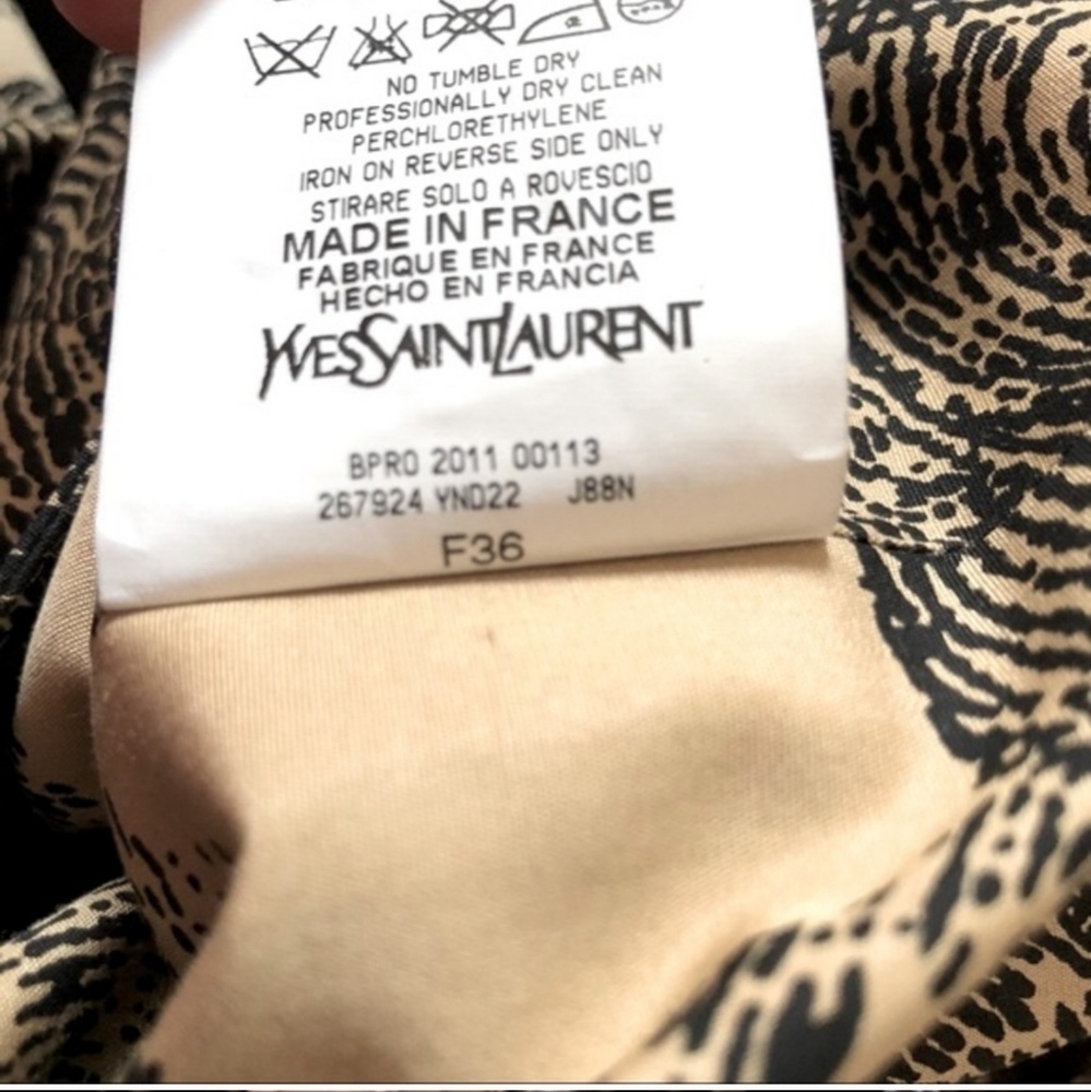 YSL Skirt• Spring 2011 Runway $3,500 - Picture 9 of 9